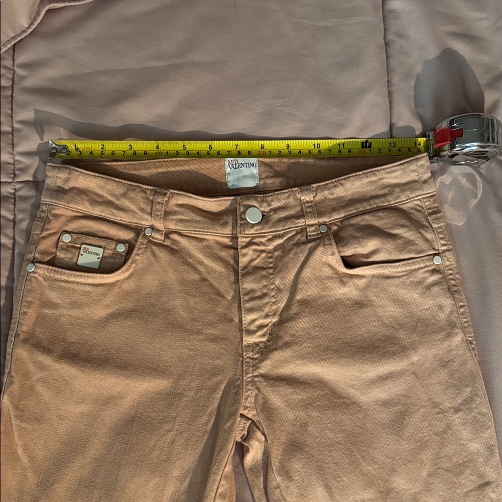 Valentino Red soft pink feminine jeans